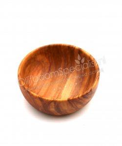 Massief olijfhouten schaal