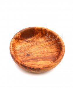 Massief olijfhouten schaal