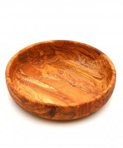 Massief olijfhouten schaal