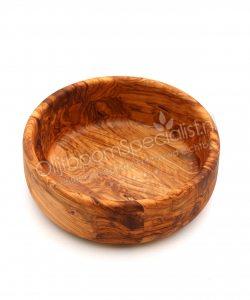 Massief olijfhouten schaal